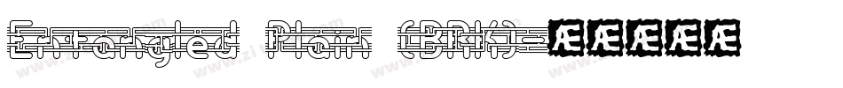 Entangled Plain (BRK)字体转换